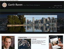 Tablet Screenshot of garthraven.ca